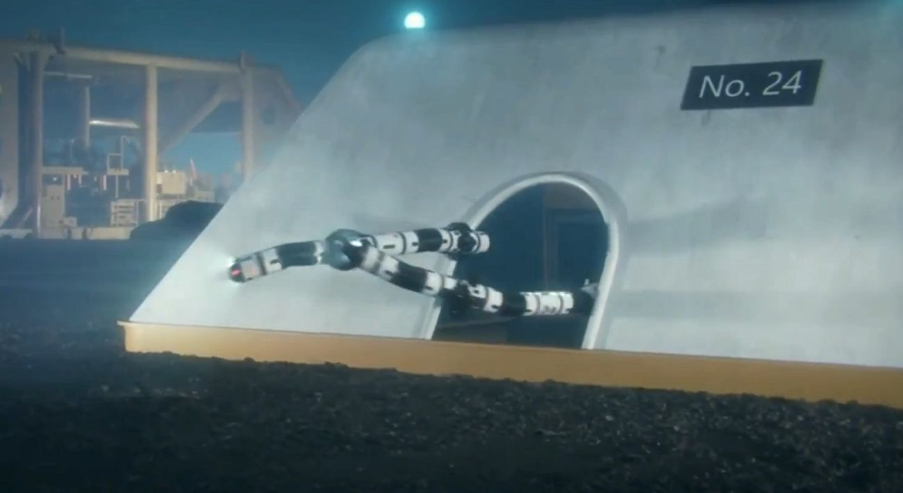 Robot pracujący 500 metrów pod wodą. Sześciometrowy ekologiczny "wąż" 3