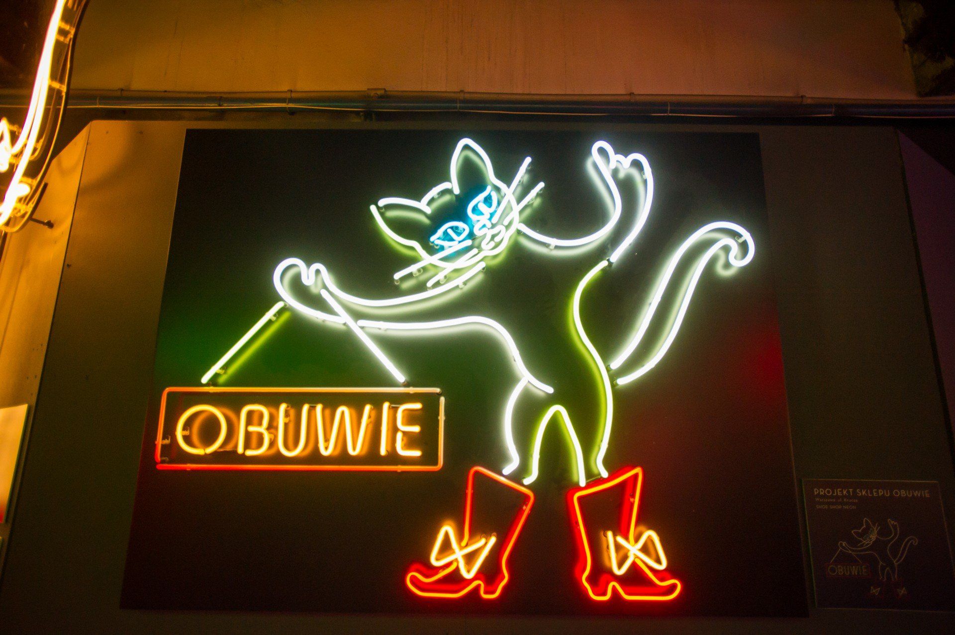 Tak wyglądało Muzeum Neonów w Soho Factory 