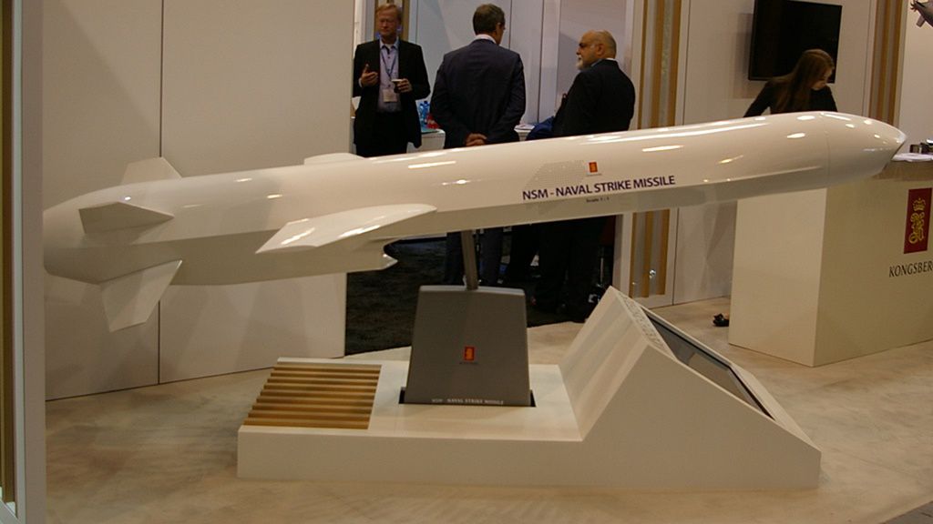 Model pocisku NSM