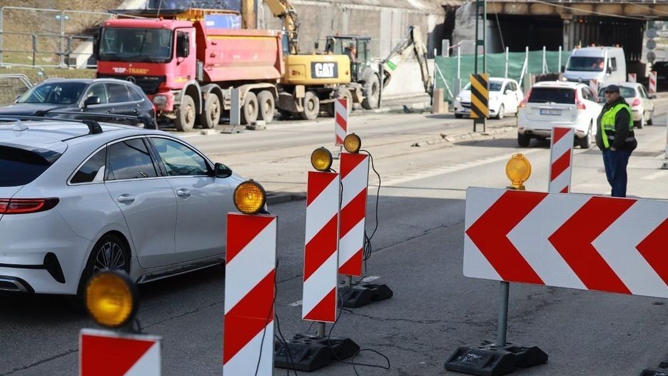 Trwa przebudowa wiaduktu w centrum Sosnowca