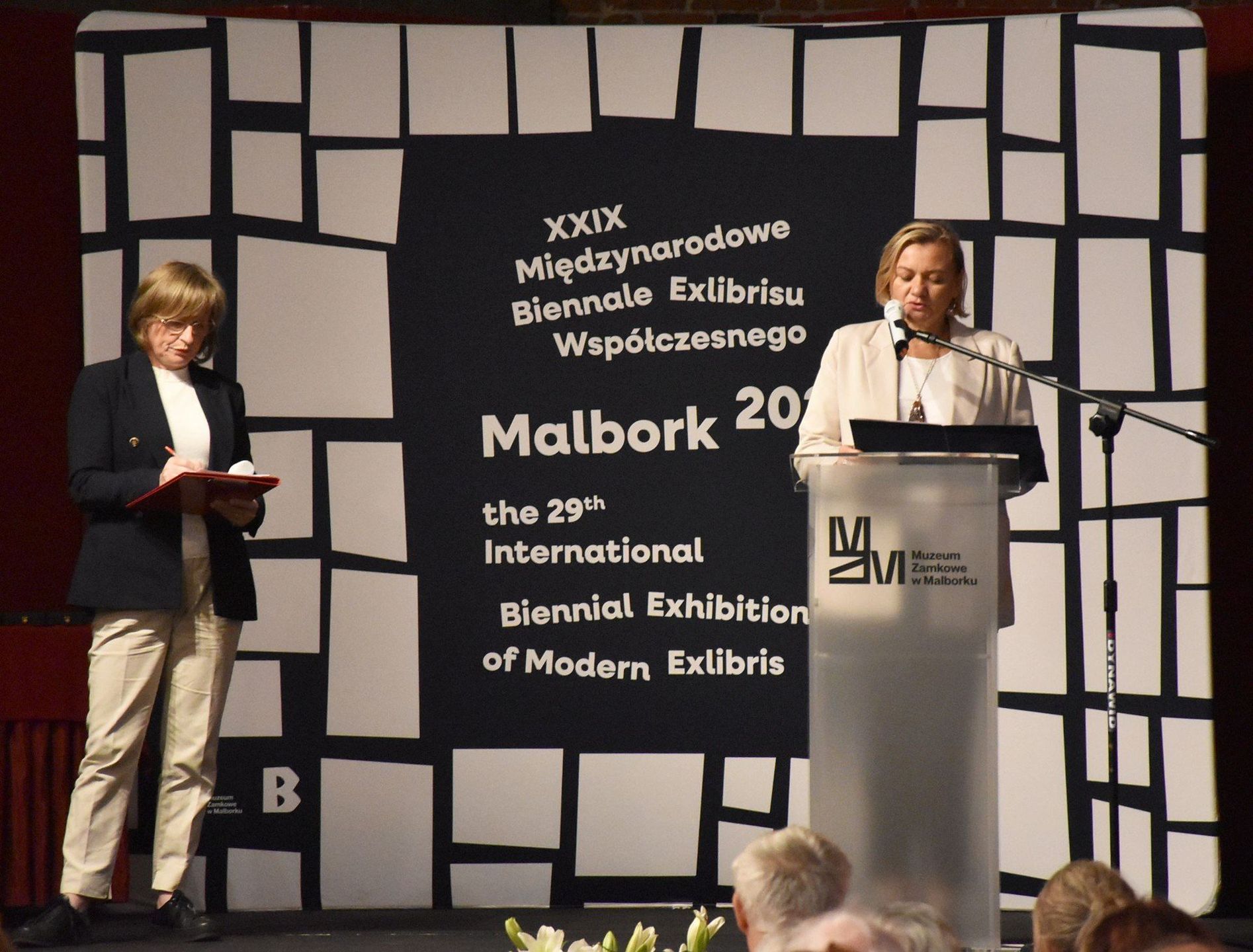 Biennale ekslibrisu w zamku w Malborku