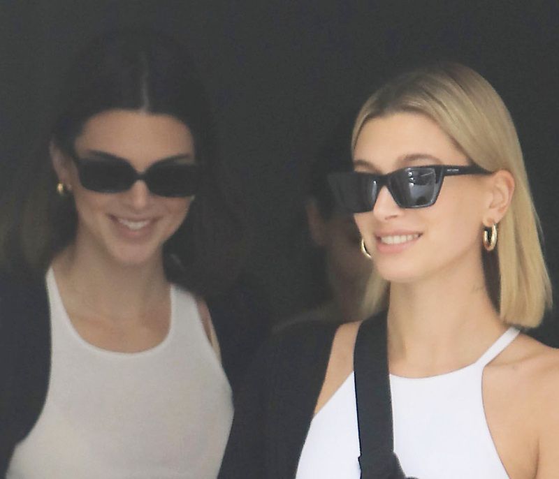Hailey Bieber i Kendall Jenner 