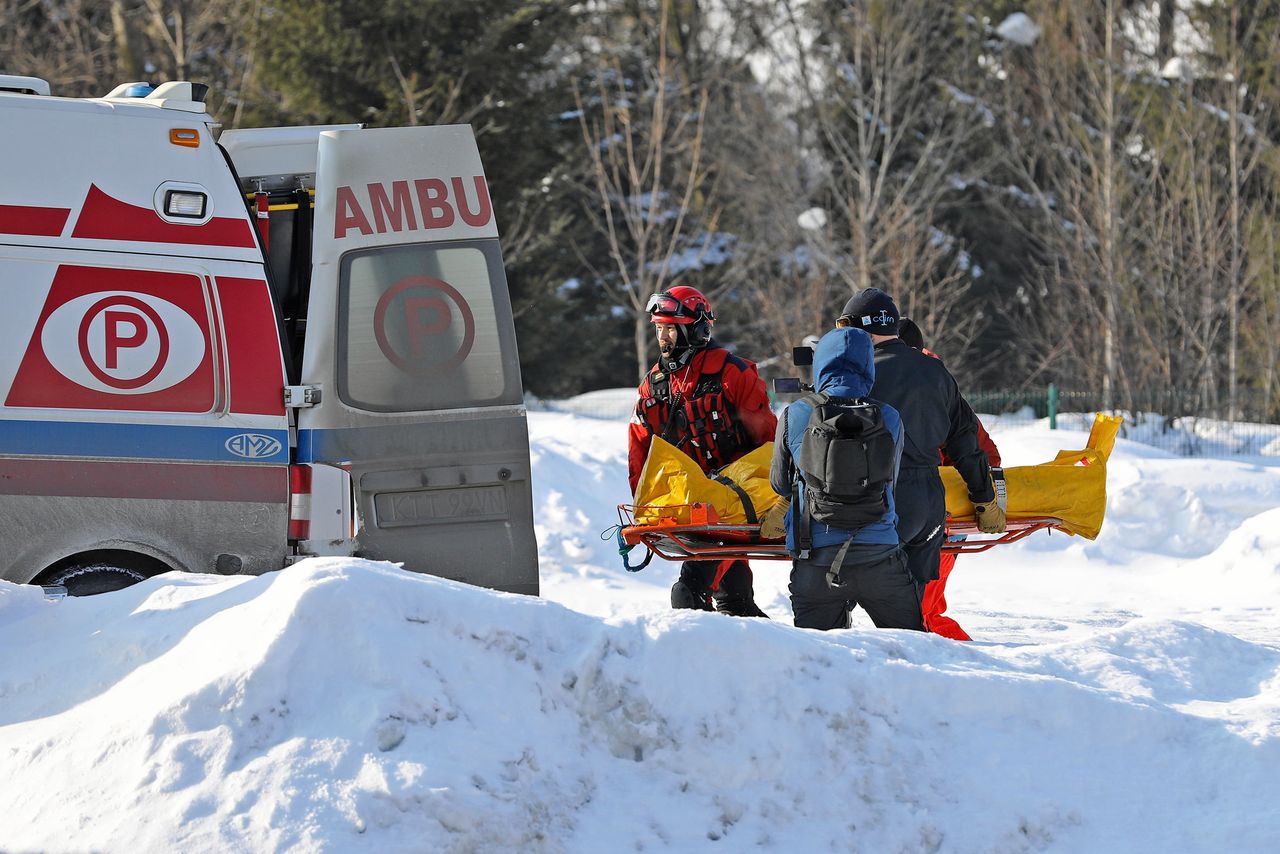 Tatry. Wypadek pod Rysami. Turysta spadł z dużej wysokości