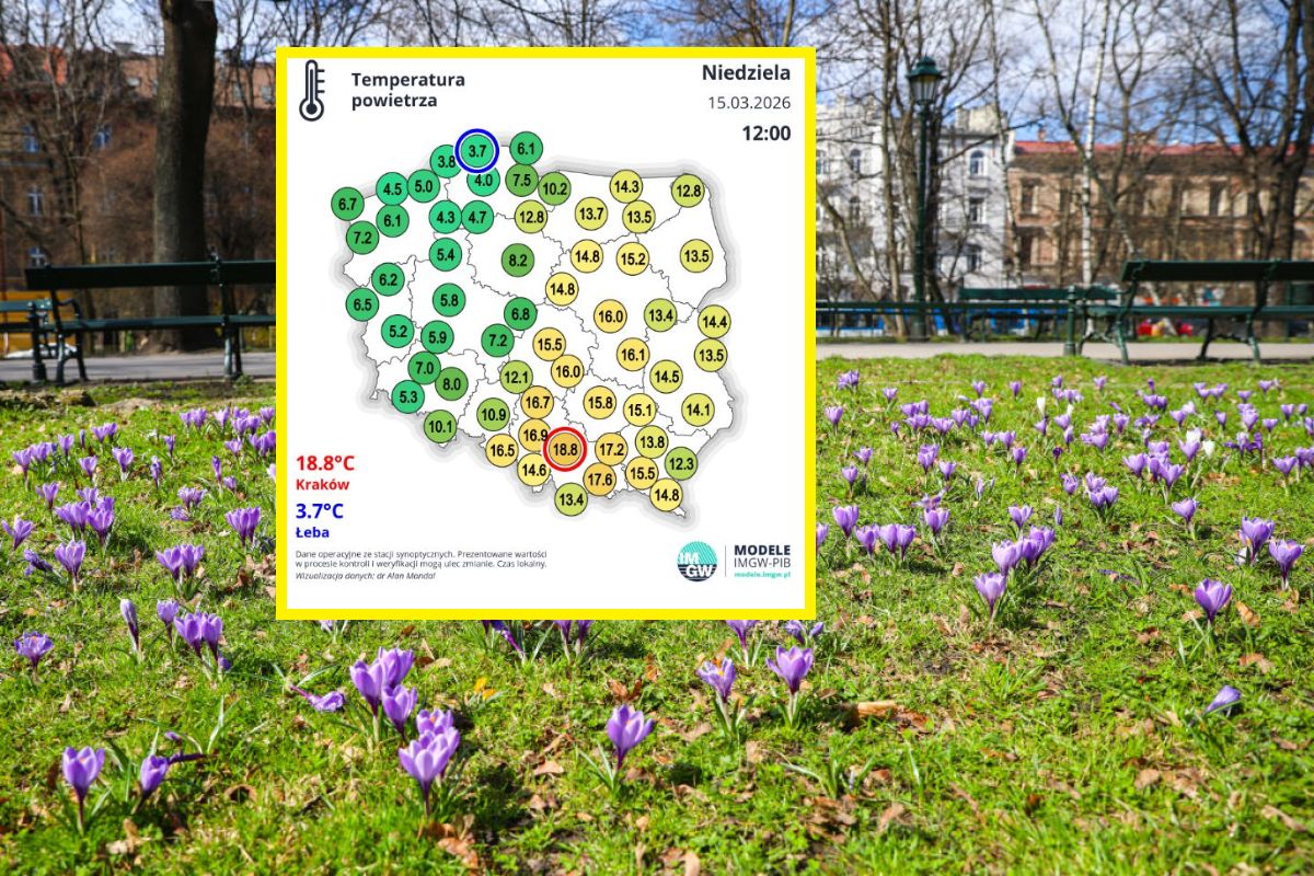 Koniec słonecznej wiosny? IMGW ostrzega. Tu mogą pojawić się burze