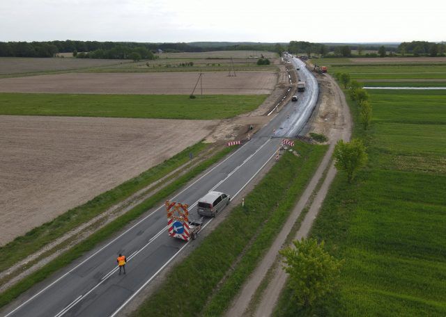 Fot. Licencjodawca. Przebudowa skrzyżowania