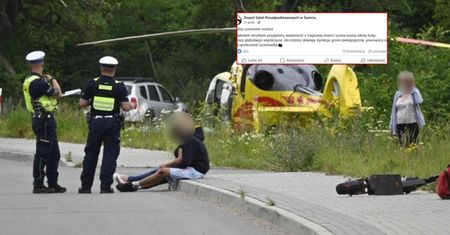 Zginął jadąc na hulajnodze. Tak pożegnała go szkoła