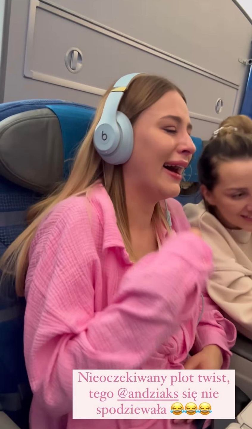 Andziaks płacze przy filmie w podróży do Miami