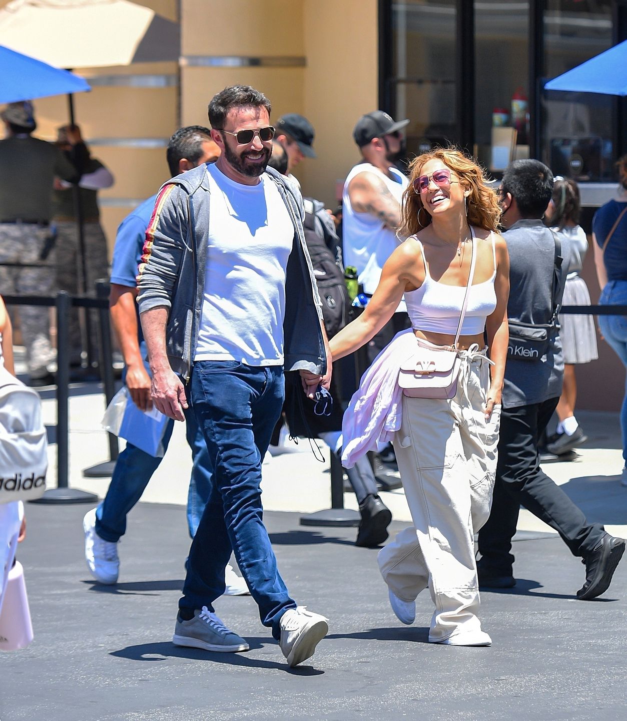 Jennifer Lopez i Ben Affleck dokazują w parku rozrywki