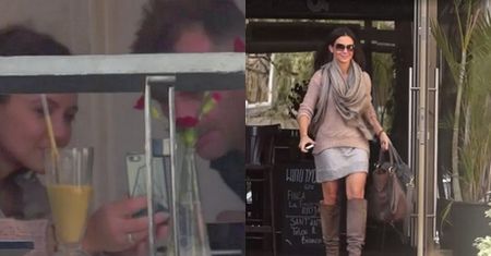 Kinga Rusin z kolegą na drinku