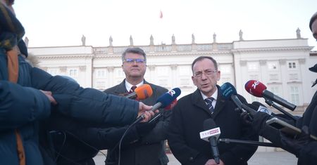 "Byłem wstrząśnięty". Promotor Dudy o sytuacji z Wąsikiem i Kamińskim