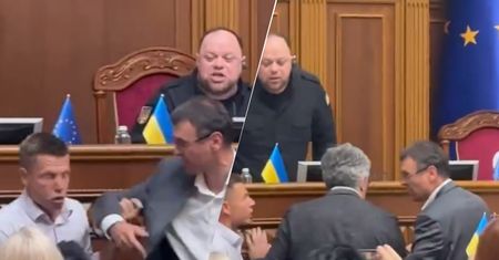 Poszło o cła na soję i rzepak. Rękoczyny w ukraińskim parlamencie