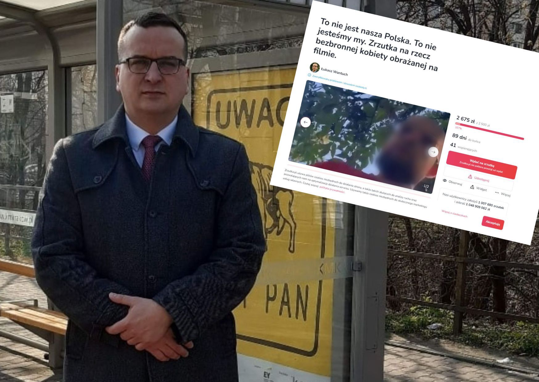 Krakowski radny Łukasz Wantuch interweniuje w sprawie upokorzonej Ukrainki