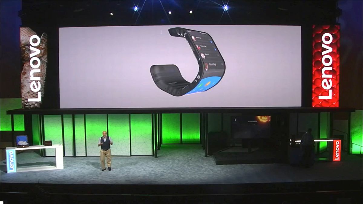Lenovo właśnie pokazało prototypy elastycznego smartfona i tabletu! 1