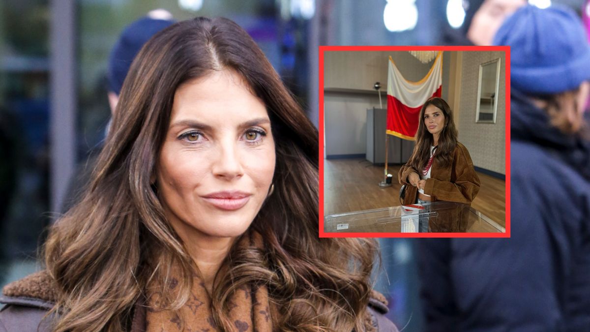 Weronika Rosati oddała głos w II turze wyborów prezydenckich