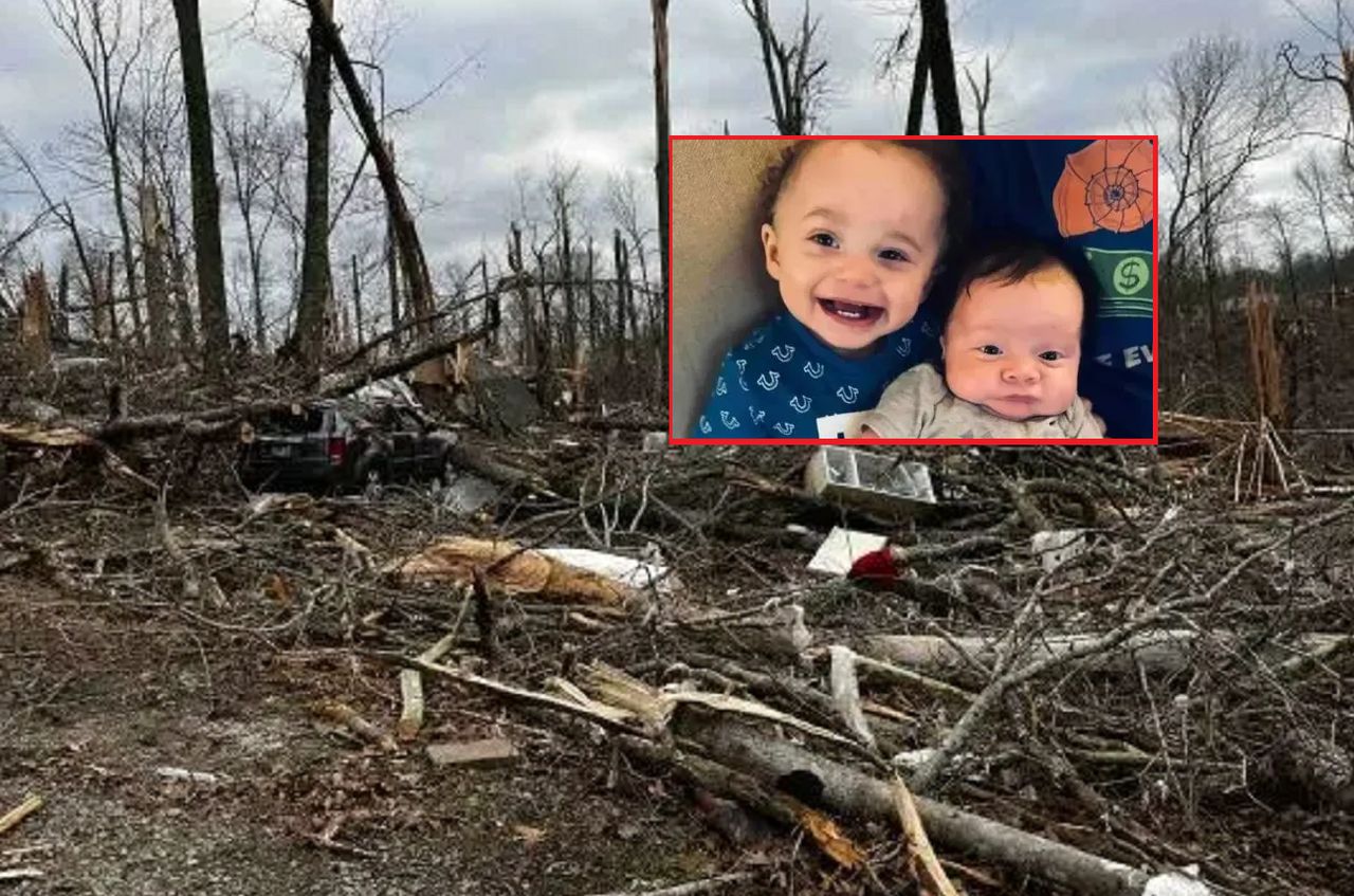 The 4-month-old baby survived a tornado. Miracle in the USA.