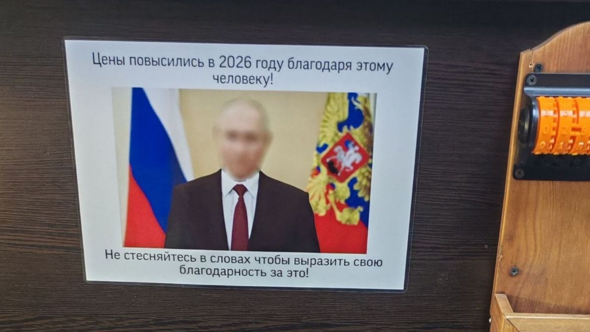 Plakat z Putinem oburzył nacjonalistów