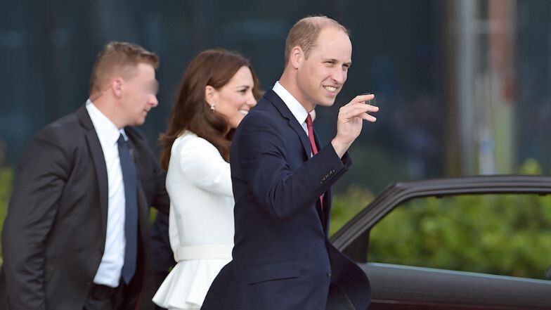 Książę William w towarzystwie ukochanej Kate