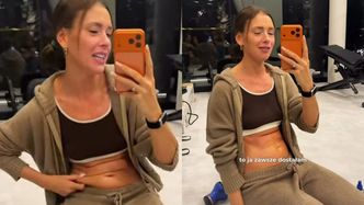 Klaudia Halejcio ubolewa nad swoim brzuchem: "ZE STAROŚCI OPADA". Też to widzicie? (FOTO)