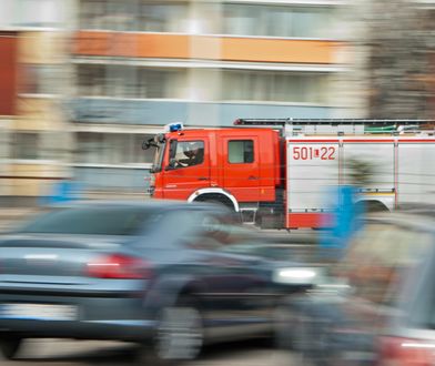 Pożar domu pod Zieloną Górą. Straty są ogromne