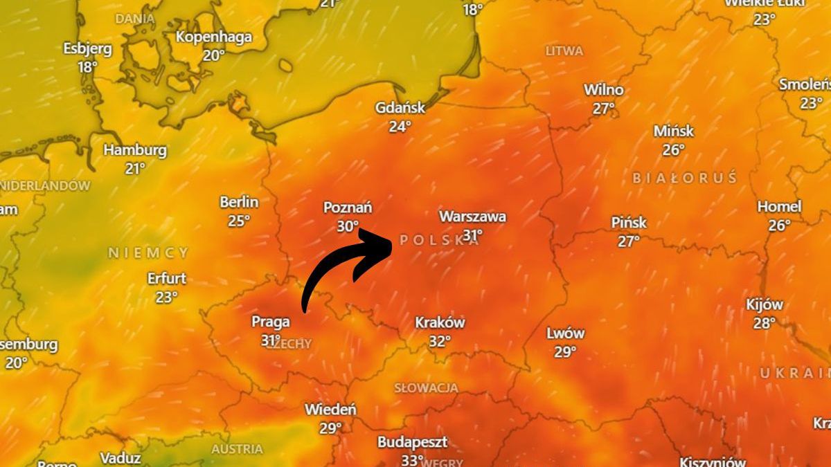 Upały w Polsce. W niedzielę ponownie 30 st. C
