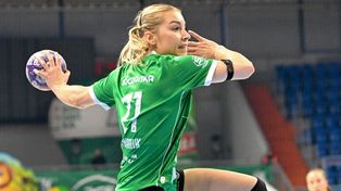 Piłkarki ręczne PGE MKS El-Volt Lublin pewnie pokonały ukraińską Galiczankę Lwów