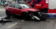 Warszawa: Wymusił pierwszeństwo. Zderzenie Toyoty z Oplem