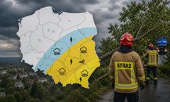 Nadciągają burze. Możliwe superkomórki i grad