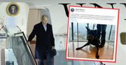 Joe Biden w Warszawie. Prezydenta strzeże nietypowy ochroniarz. Dakota "ma polskie korzenie"