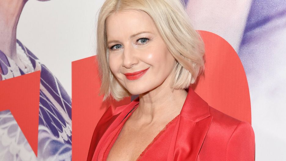 Małgorzata Kożuchowska na premierze filmu "Gierek"