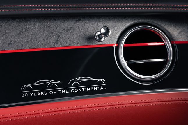Bentley Continental GT - 20. urodziny