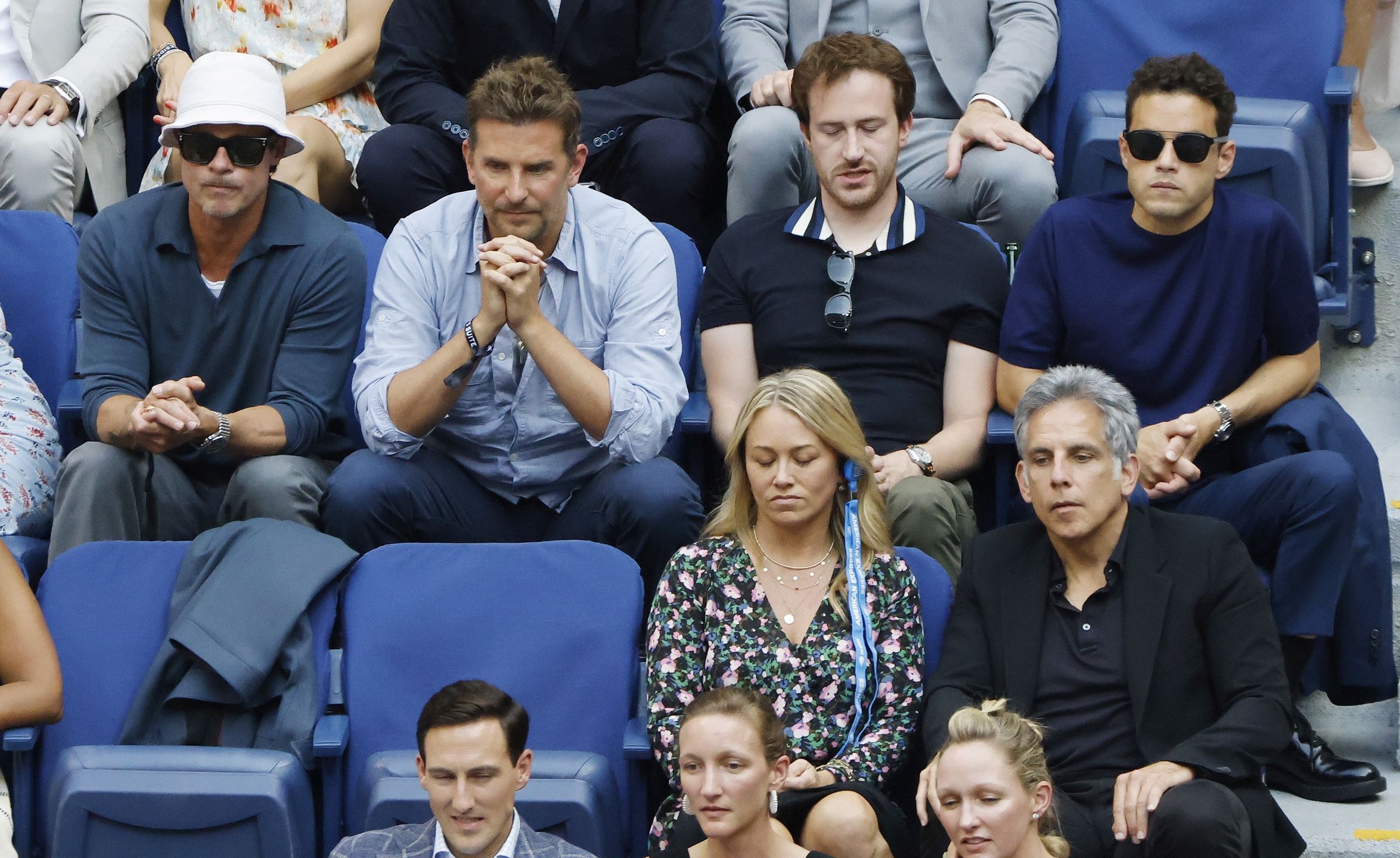 Finał US Open. Gwiazdy na trybunach podczas pojedynku Daniiła Miedwiediewa i Novaka Djokovicia
