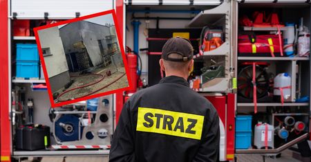 Wybuch i pożar w szpitalu w Puszczykowie. Są ranni