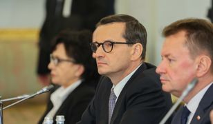 Wraca sprawa rakiety. Morawiecki ostro zareagował na pytanie TVN