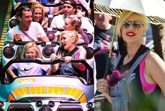 Gwen Stefani i Gavin Rossdale z synami w Disneylandzie! (ZDJĘCIA)