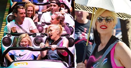 Gwen Stefani i Gavin Rossdale z synami w Disneylandzie! (ZDJĘCIA)