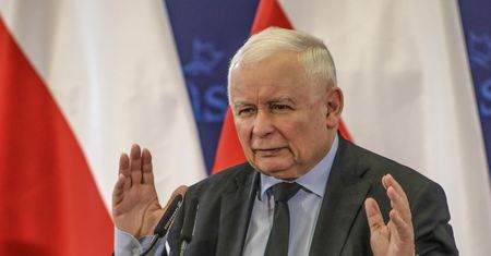 Jarosław Kaczyński w Grójcu. Mówił o "cudach Obajtka" i osobach LGBTQ