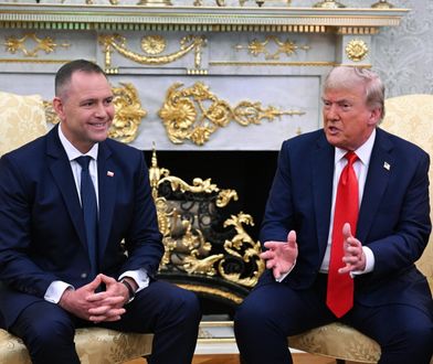 Porównali spotkanie Nawrocki-Trump do randki. "Bardzo udana"
