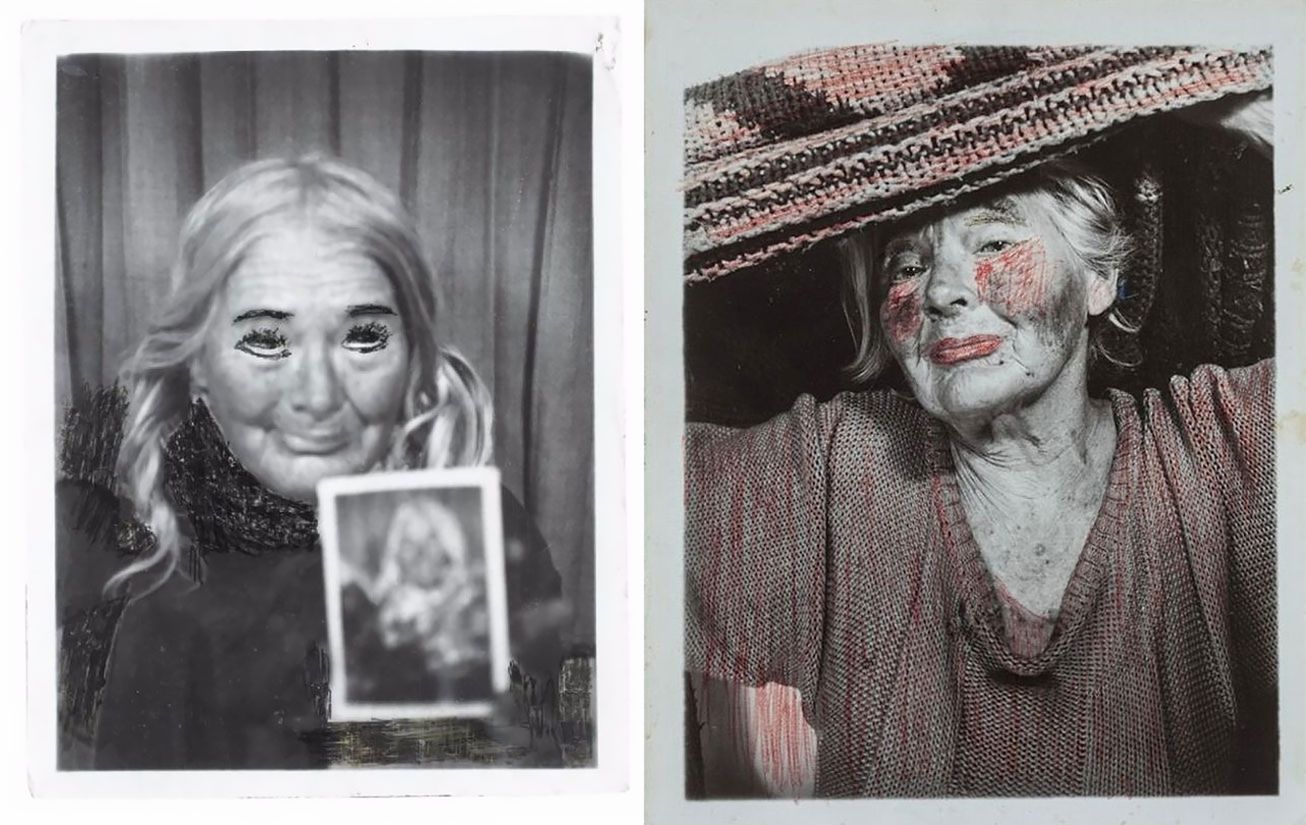 Bezdomna artystka zmieniła budkę fotograficzną w swoje studio 5