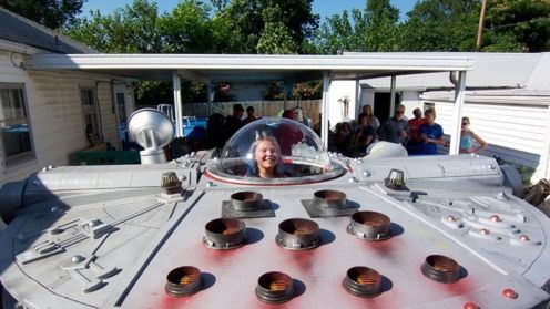 Chłopiec chory na białaczkę dostał Sokoła Milenium 1