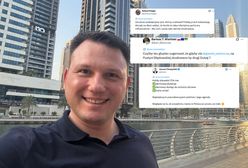 Mentzen wrzucił zdjęcie z Dubaju. W komentarzach rozpętała się burza