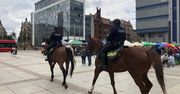 Katowice. Na miasto wyjechały patrole konne. Ma być bezpieczniej