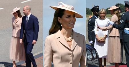 Macronowie składają wizytę księciu Williamowi i księżnej Kate. Francuski prezydent został ZIGNOROWANY przez małżonkę