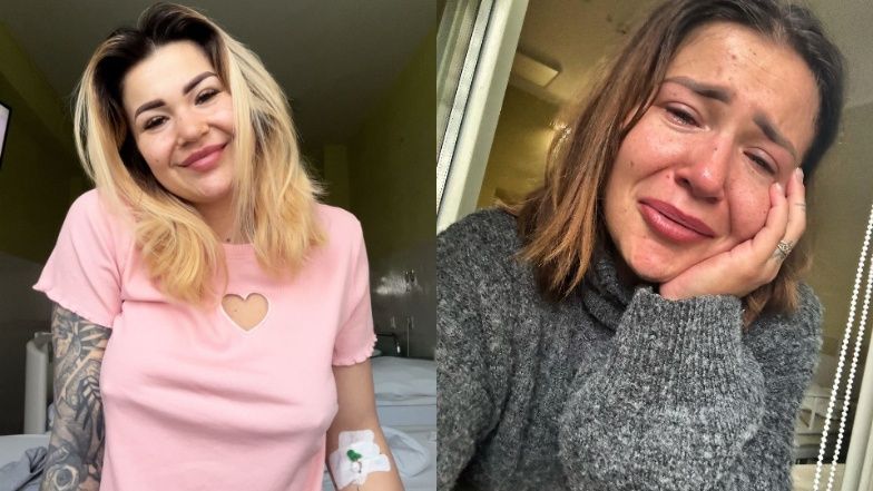 Wiktoria Gąsior w szpitalu