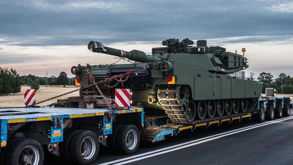 Czołgi M1A2 SEP V2 Abrams już w Polsce.