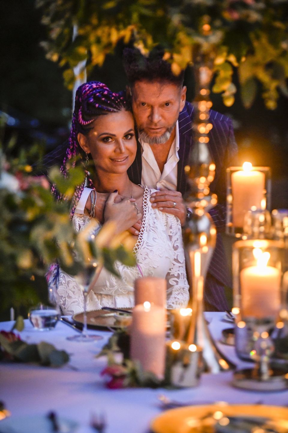 Krzysztof Rutkowski i Maja Plich