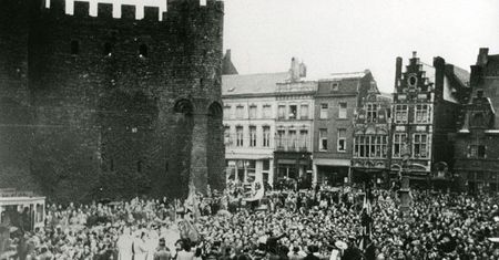 Protesty studentów w Gandawie. Wydarzenie przeszło do historii