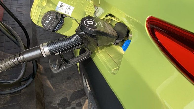 Tankowanie oleju napędowego