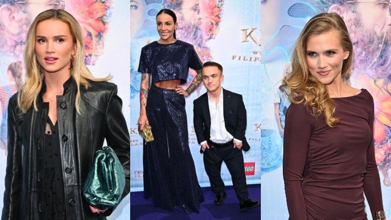 Tłum celebrytów na premierze "Kleksa"