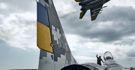Tragedia w przestworzach. Myśliwiec MiG-29 rozbił się nad Ukrainą