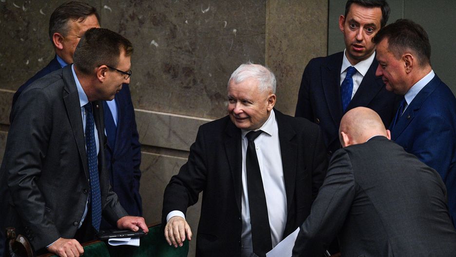 Kaczyński przebił TVP. 40 razy "Tusk" w jednym wywiadzie